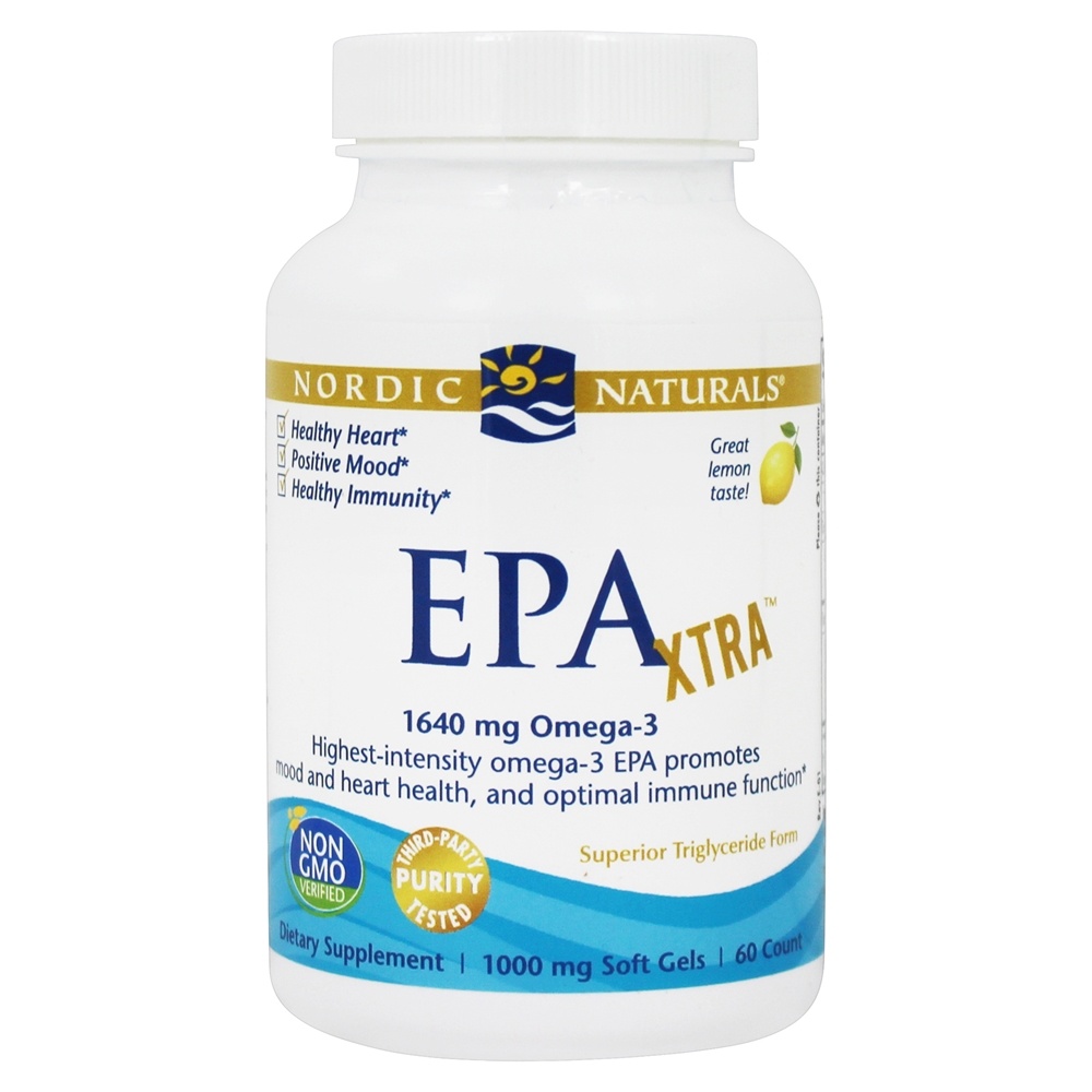 Comprar Limão da forma de triglicerídeo superior da EPA Xtra 1000 mg . - 60 Softgels Nordic Naturals