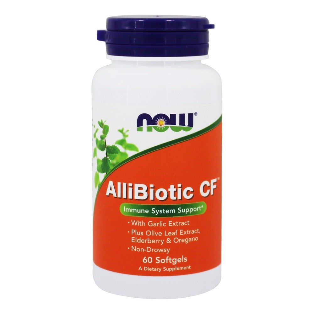Comprar FC não-sonolento AlliBiotic - 60 Softgels NOW Foods