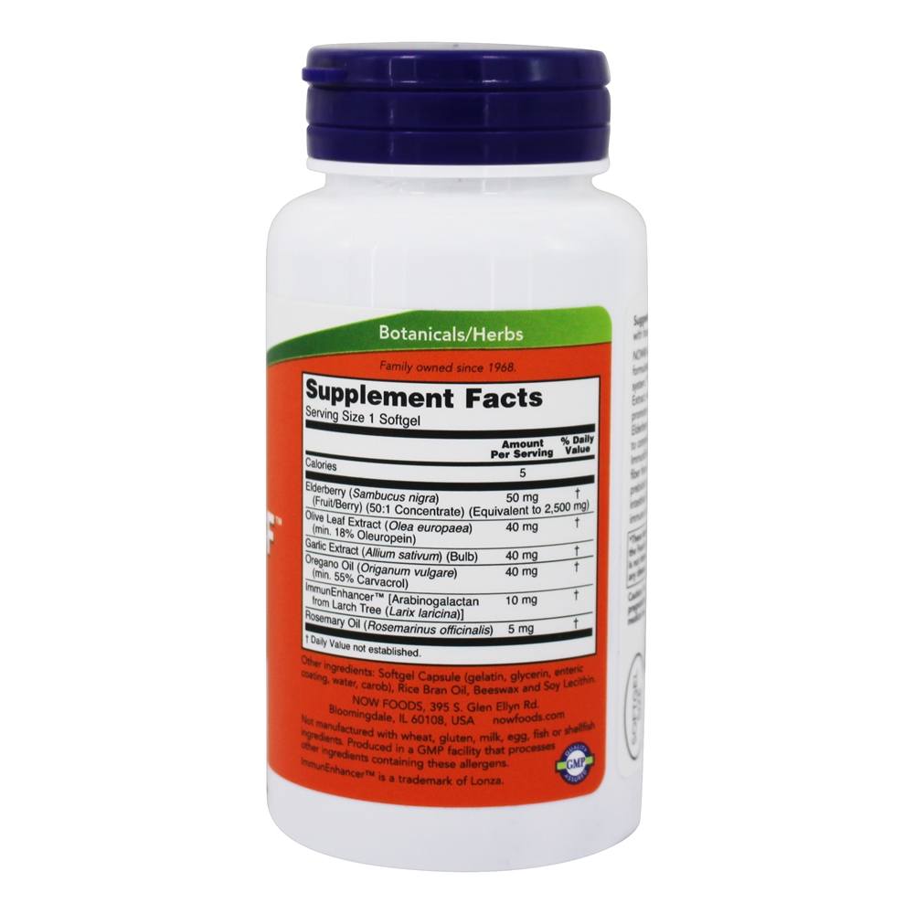 Comprar FC não-sonolento AlliBiotic - 60 Softgels NOW Foods - Imagem 2