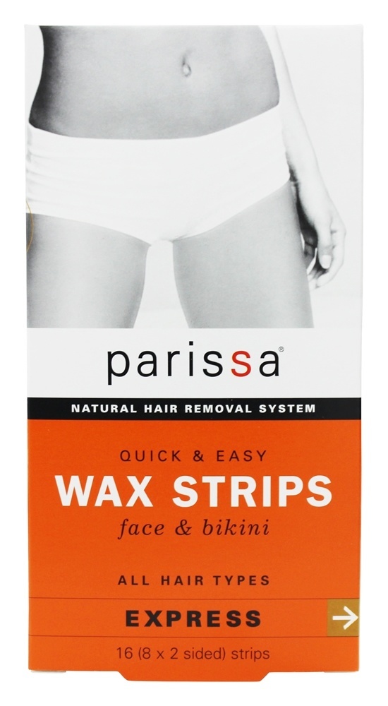 Comprar Tiras de cera rápida e fácil Face & Bikini - 16 Faixa (s) Parissa