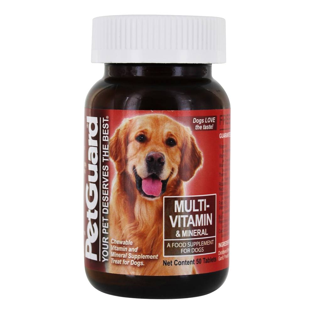 Comprar Multi-Vitamina e Mineral para Cães - 50 Tablets PetGuard