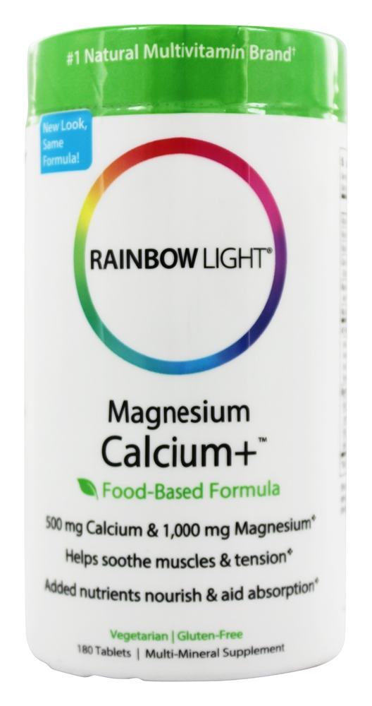 Comprar Cálcio De Magnésio Plus - 180 Tablets Rainbow Light