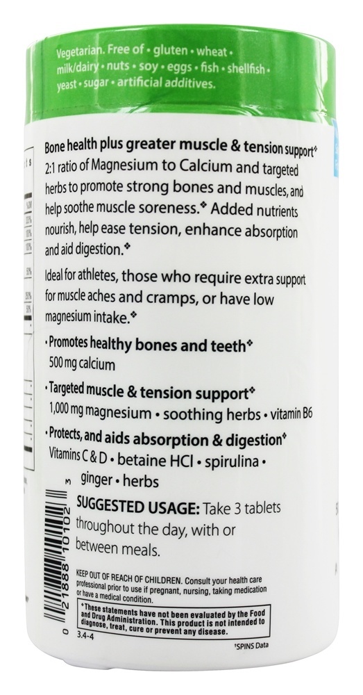 Comprar Cálcio De Magnésio Plus - 180 Tablets Rainbow Light - Imagem 3