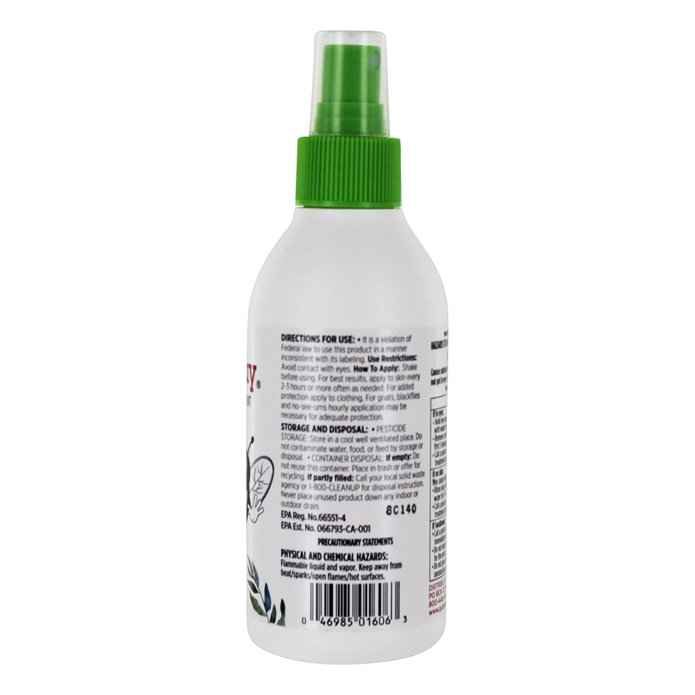 Comprar Buzz Away Deet Grátis Repelente De Insetos Citronela Spray - 6 fl. oz. Quantum Health - Imagem 2
