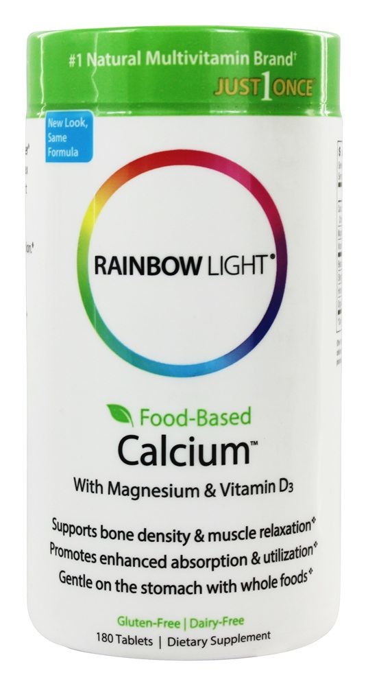 Comprar Cálcio à base de alimentos - 180 Tablets Rainbow Light