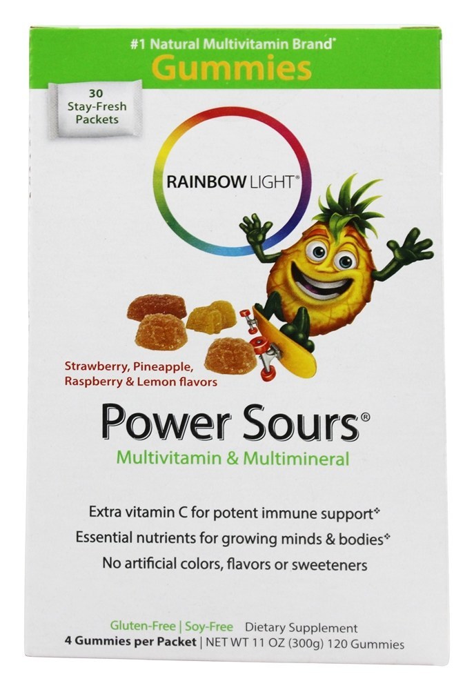 Comprar Gomoso Poder Azeda Multivitamina & Multimineral - 30 Pacotes (s) Rainbow Light