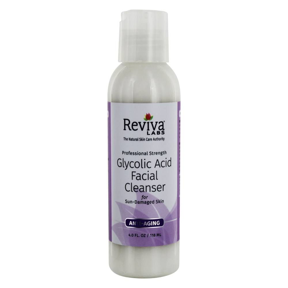 Comprar Resfriador Facial Anti-envelhecimento do ácido glicólico com força profissional - 4 fl. oz. Reviva Labs