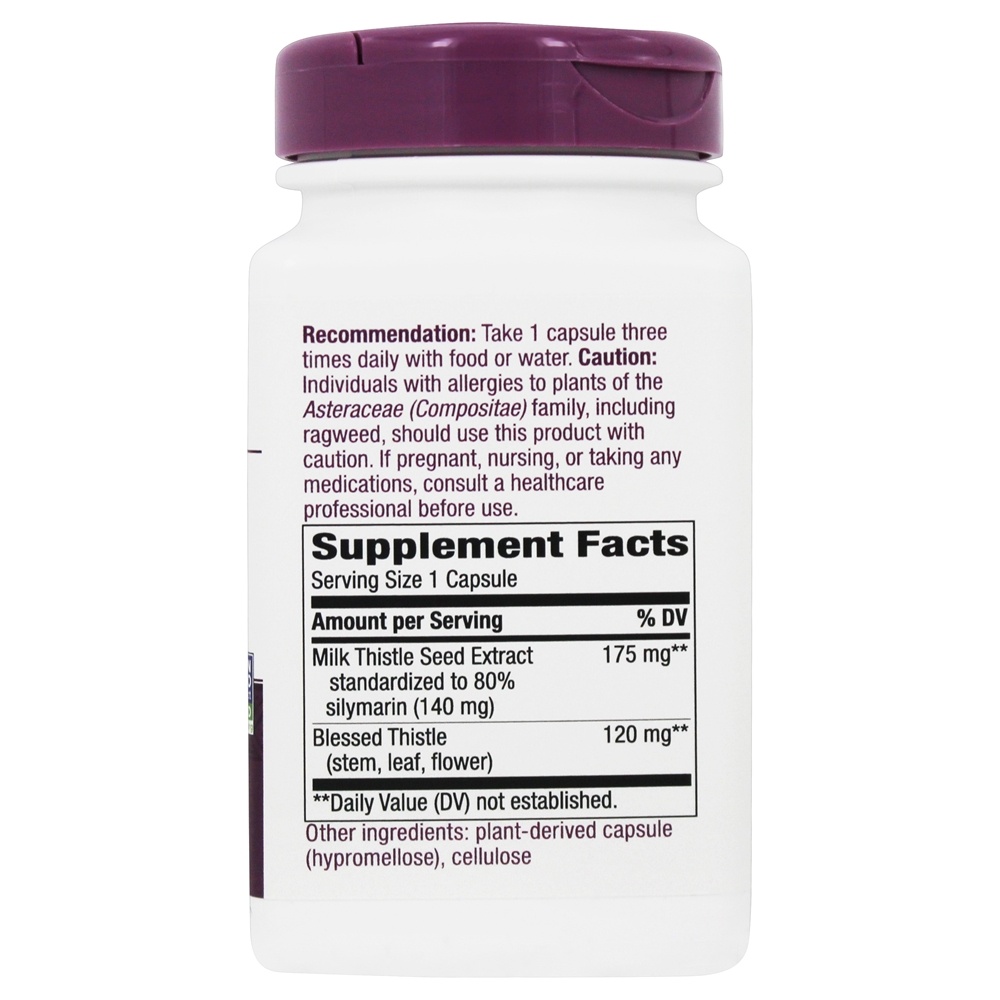 Comprar Extrato Padronizado de Cardo de Leite - Cápsulas Vegan 120 Nature's Way - Imagem 2