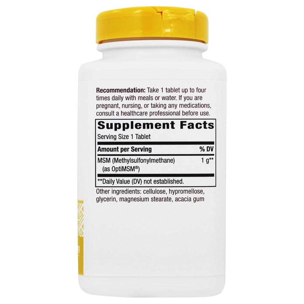 Comprar MSM 1000 mg. - 200 Tablet (s) vegano (s) Nature's Way - Imagem 2