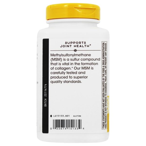 Comprar MSM 1000 mg. - 200 Tablet (s) vegano (s) Nature's Way - Imagem 4
