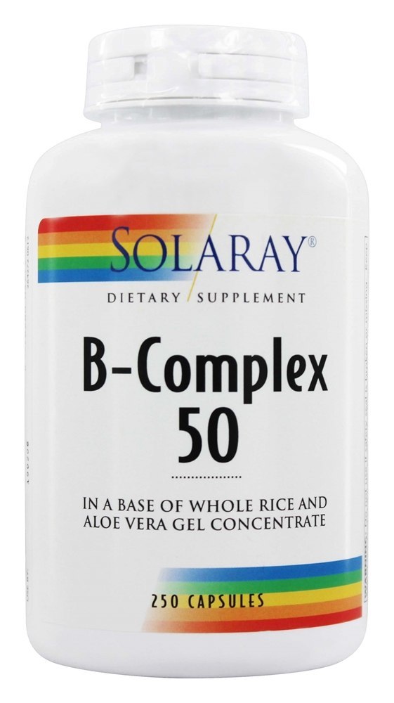 Comprar Complexo B 50 - Cápsulas 250 Solaray