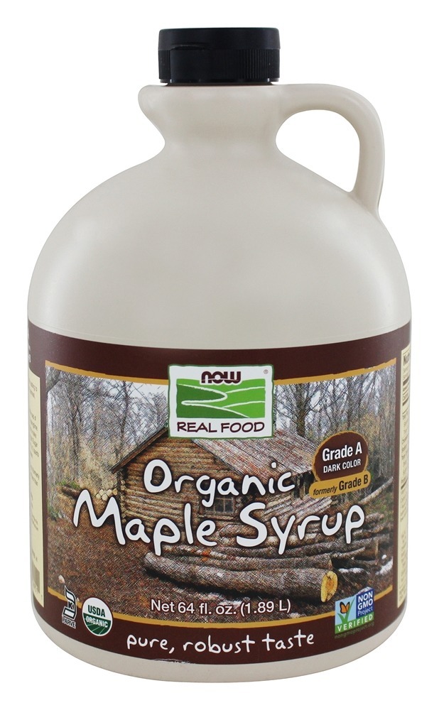 Comprar Xarope de Bordo Orgânico Grau A Cor Escura - 64 fl. oz. NOW Foods