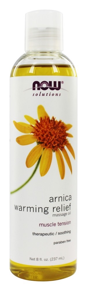 Comprar Óleo de massagem de alívio de aquecimento de Arnica - 8 fl. oz. NOW Foods