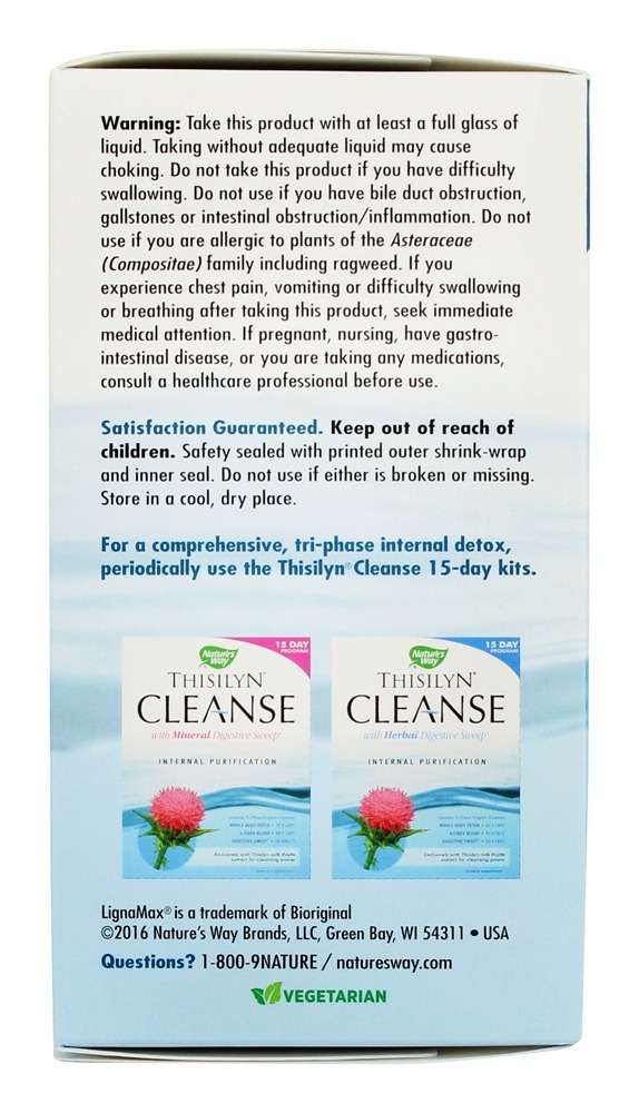 Comprar Thisilyn Daily Cleanse - Cápsulas vegetarianas 90 Nature's Way - Imagem 3