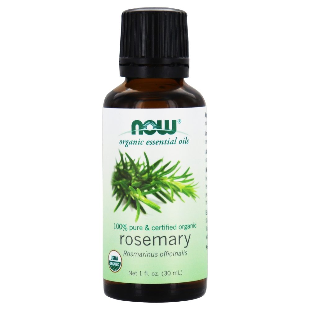Comprar 100 % Pure Orgânica e de Óleo Essencial de Alecrim - 1 fl. oz. NOW Foods