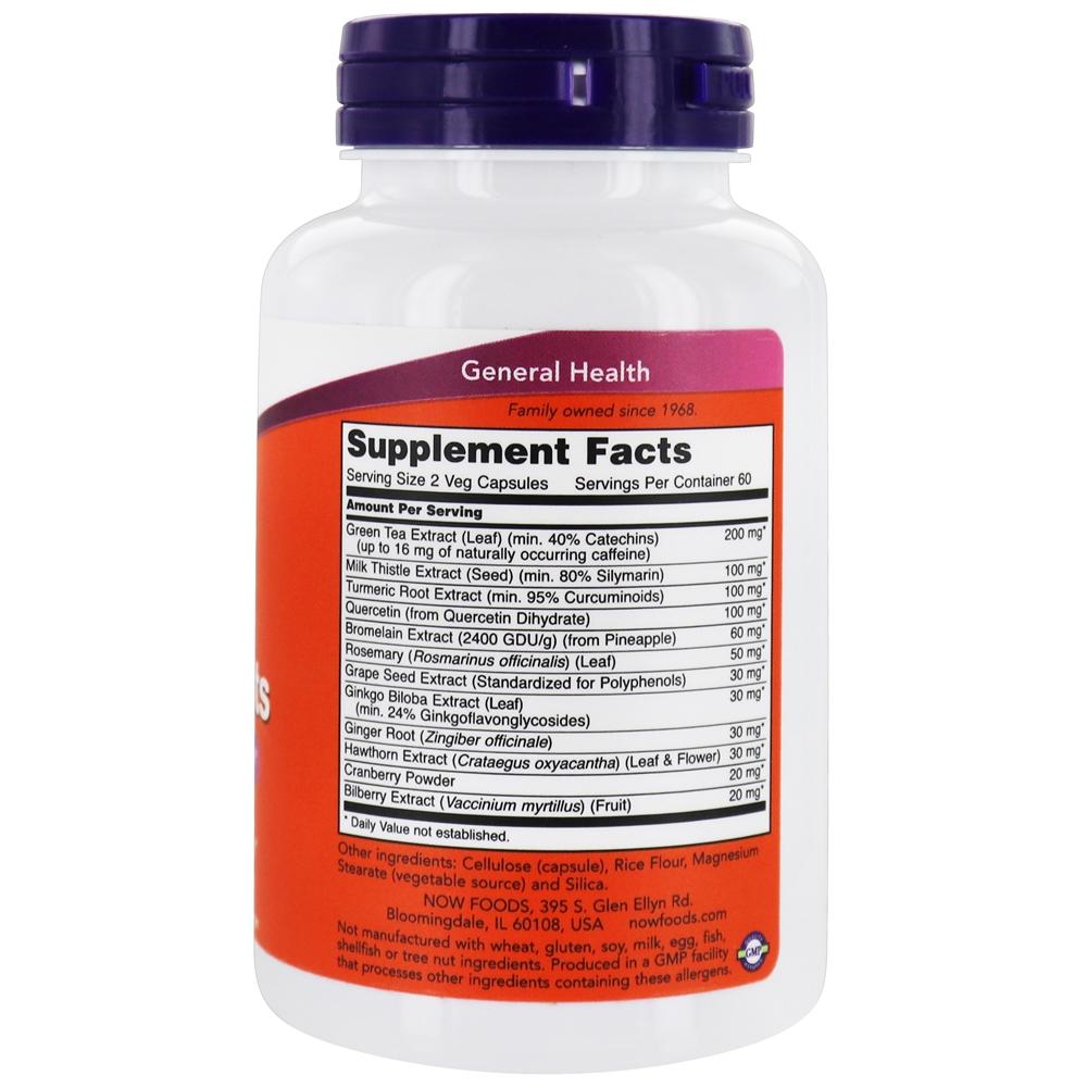 Comprar Super Antioxidantes - 120 Cápsula (s) vegetal (s) NOW Foods - Imagem 2