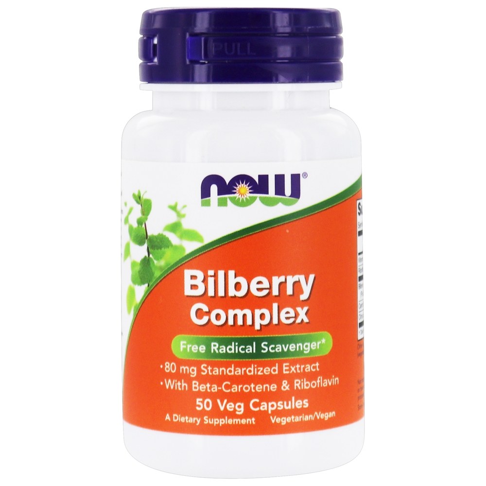 Comprar Eliminador de Radicais Livres do Complexo de Mirtilo 80 mg . - 50 Cápsula (s) vegetal (s) NOW Foods