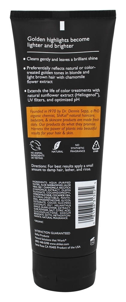 Comprar Cor Refletir Ouro Xampu - 8 fl. oz. Shikai - Imagem 2