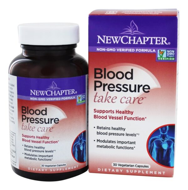 Comprar Blood Pressure Take Care Para Pressão Arterial - Cápsulas vegetarianas 30 New Chapter - Imagem 4