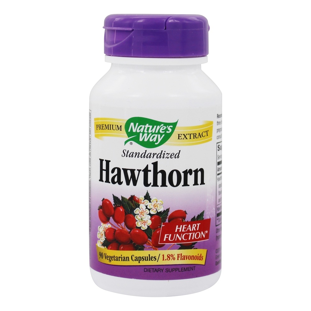 Comprar Extrato Padronizado de Hawthorn - Cápsulas 90 Nature's Way