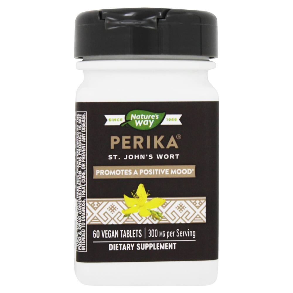 Comprar Erva de São João Perika 300 mg . - 60 Tablet (s) vegano (s) Nature's Way