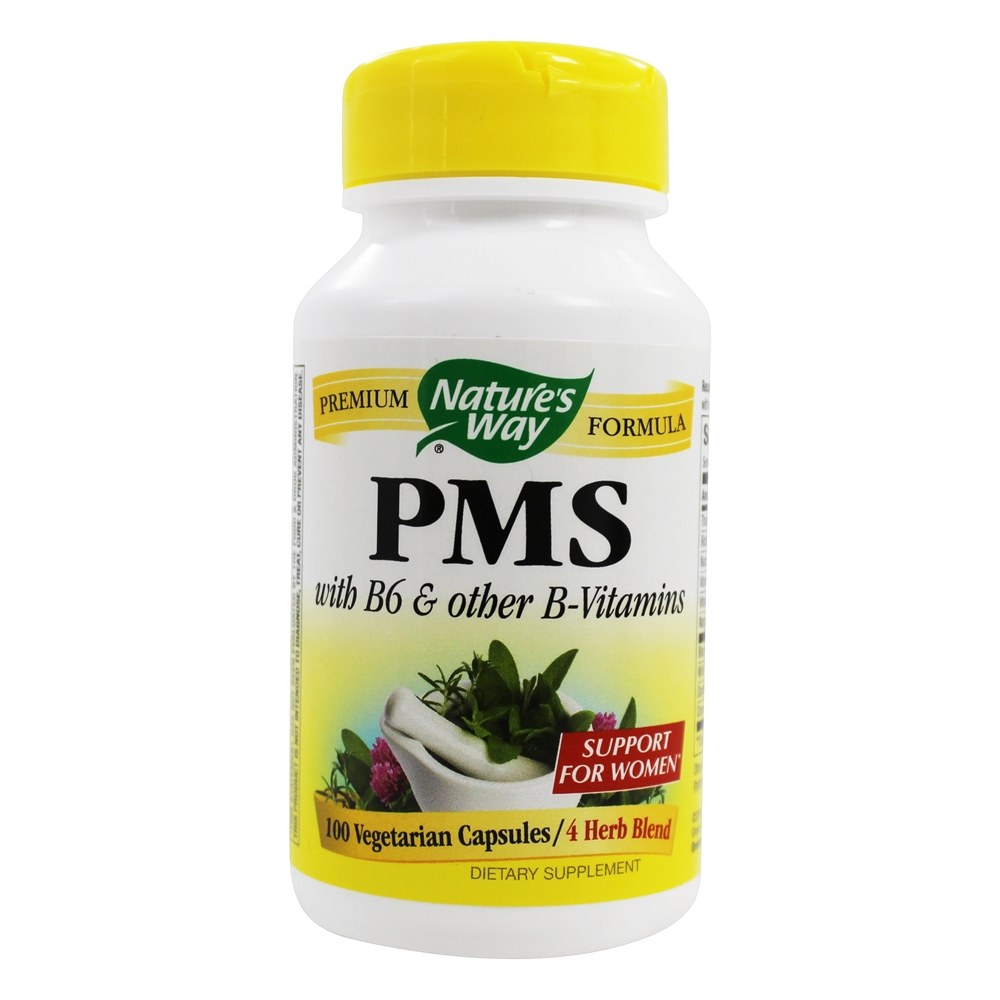 Comprar TPM com B6 e Outras Vitaminas B 418 mg. - Cápsulas vegetarianas 100 Nature's Way