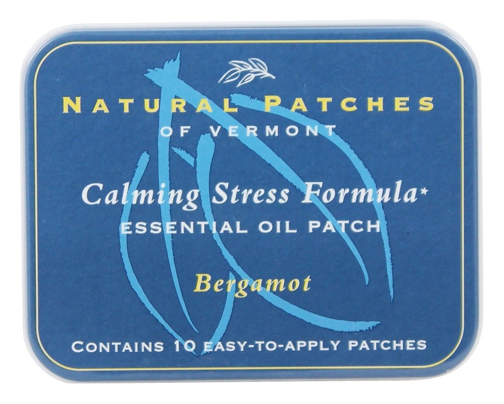Comprar Acalmando Estresse Fórmula Essencial óleo Corpo Remendos Bergamota - 10 Patch (s) Anteriormente Naturopatch Natural Patches of Vermont
