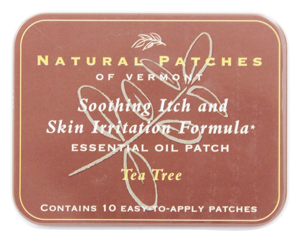 Comprar Calmante Coceira e Pele Irritação Fórmula Essencial óleo Corpo Remendos Chá árvore - 10 Patch (s) Anteriormente Naturopatch Natural Patches of Vermont