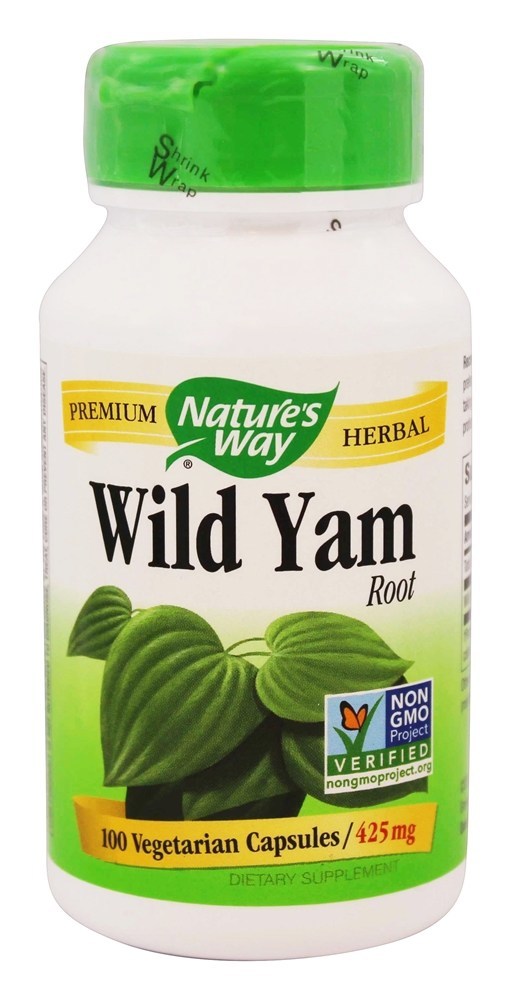 Comprar Selvagem Inhame Raiz 425 mg. - Cápsulas vegetarianas 100 Nature's Way