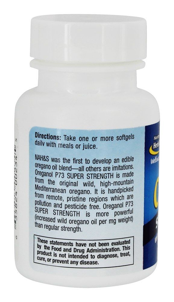 Comprar Super Força Oreganol Caps - 60 Softgels North American Herb & Spice - Imagem 3