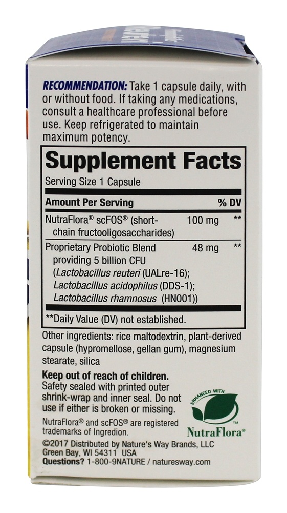 Comprar Atrasado Liberar Primadophilu Reuteri Superior Probiotic 5 Bilhões de UFC - Cápsulas vegetarianas 30 Nature's Way - Imagem 2