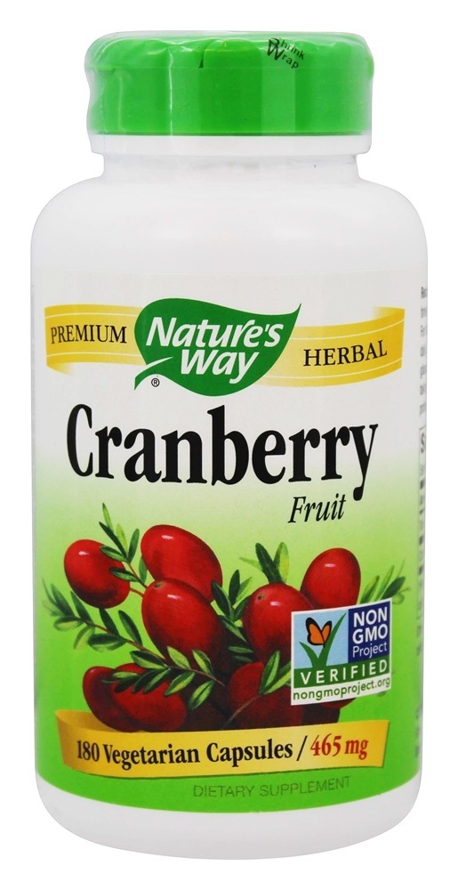 Comprar Cranberry 465 mg. - Cápsulas vegetarianas 180 Nature's Way
