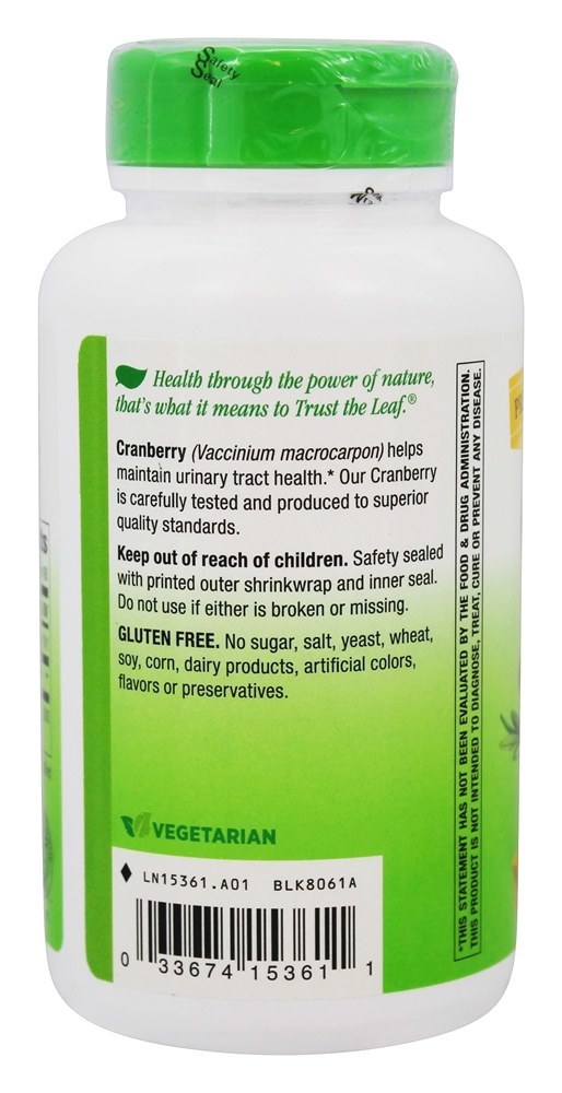 Comprar Cranberry 465 mg. - Cápsulas vegetarianas 180 Nature's Way - Imagem 3