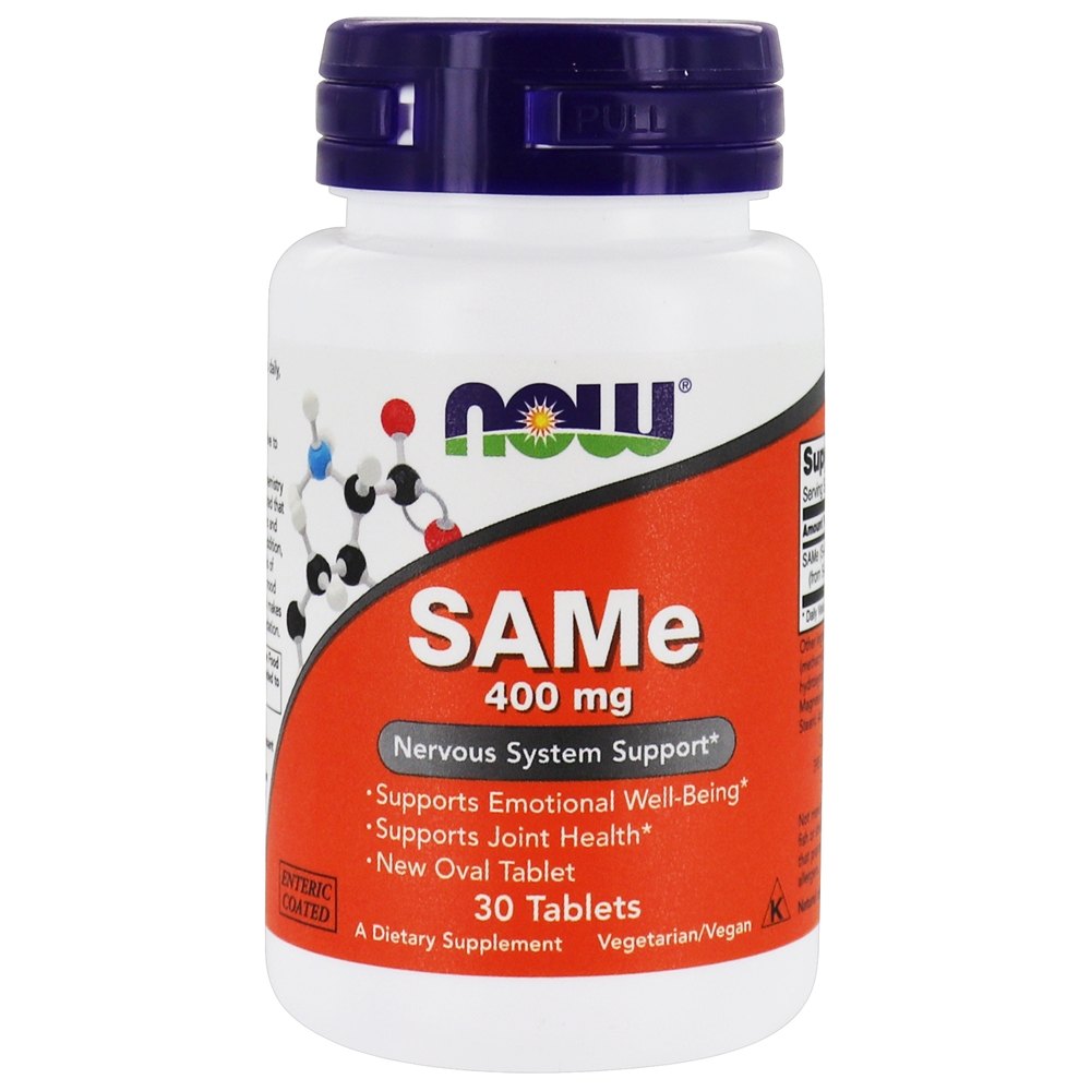 Comprar SAM-e Entérico Revestido 400 mg. - 30 Tablets NOW Foods