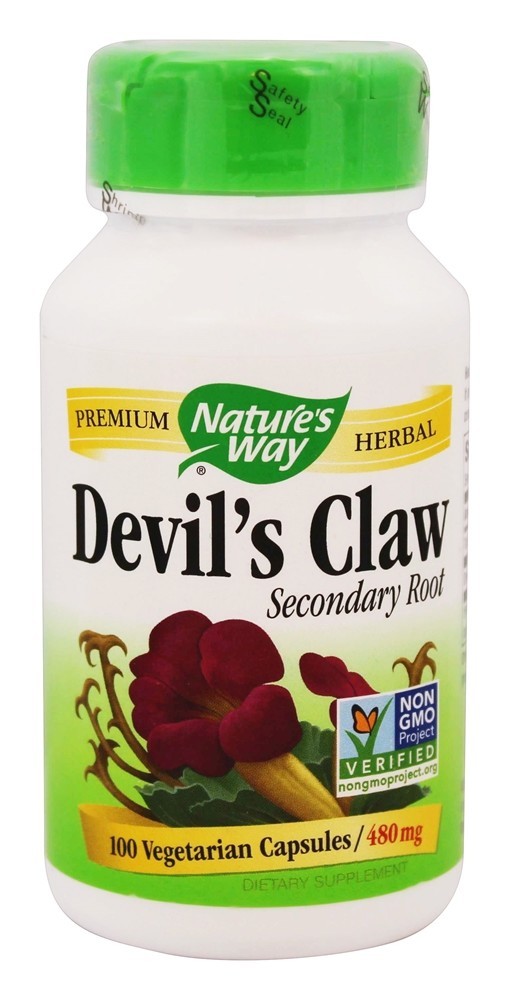 Comprar Raiz Secundária da Garra do Diabo 480 mg. - Cápsulas vegetarianas 100 Nature's Way