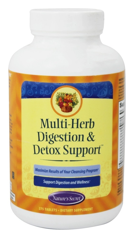 Comprar Suporte Multi-Herb Digestion e Detox - 275 Tablets Nature's Secret