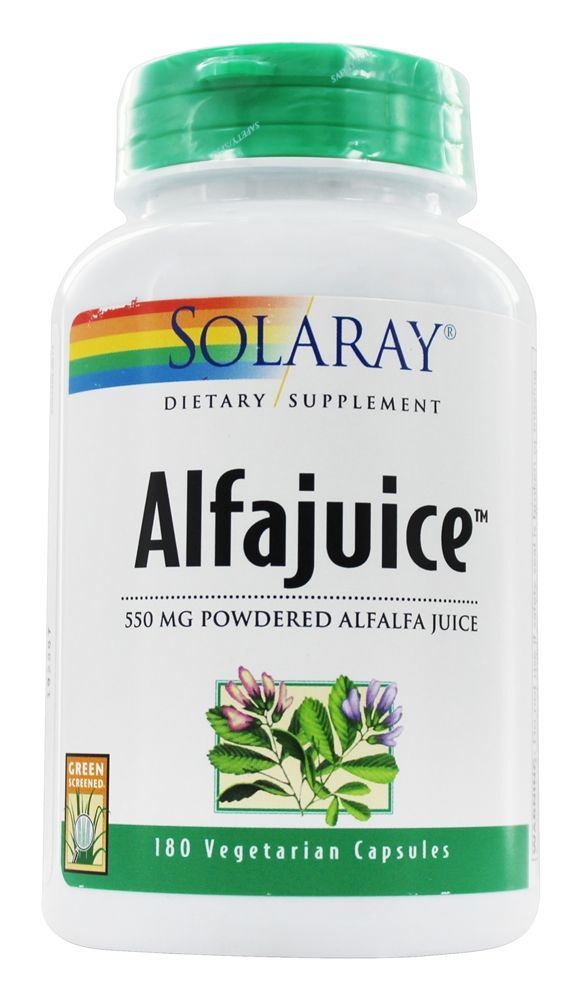 Comprar Alfajuice 550 mg. - Cápsulas 180 Solaray
