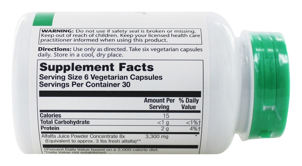 Comprar Alfajuice 550 mg. - Cápsulas 180 Solaray - Imagem 3