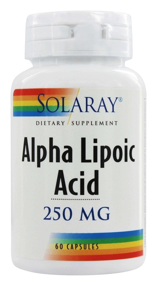 Comprar Ácido Alpha-Lipóico 250 mg. - Cápsulas 60 Solaray