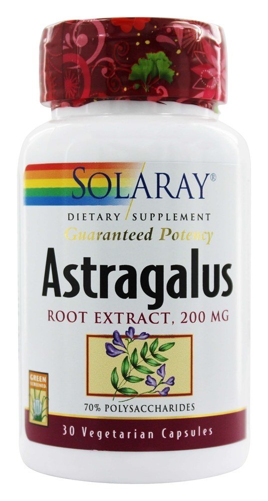 Comprar Potencial Garantido Extrato de raiz de astrágalo 200 mg. - Cápsulas 30 Solaray