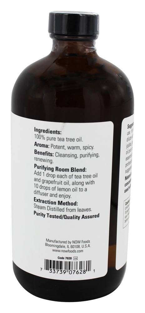 Comprar Óleo Essencial de Melaleuca 100% Pure - 16 fl. oz. NOW Foods - Imagem 2