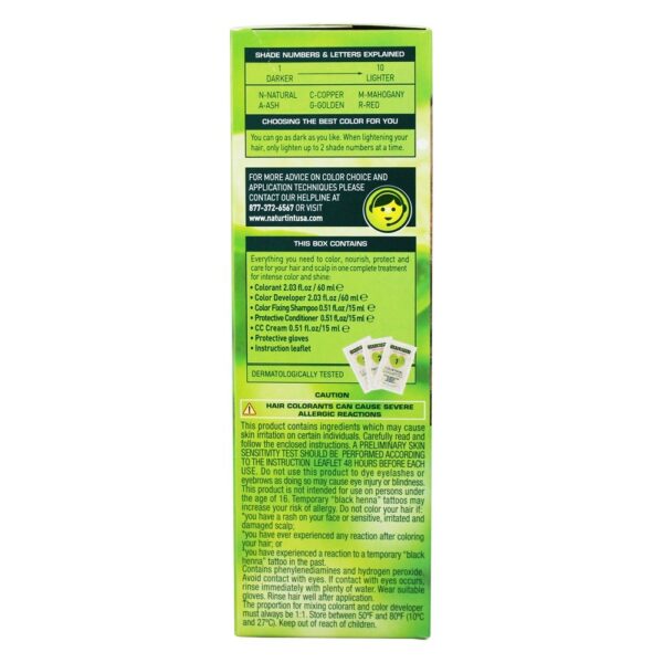 Comprar Cor Permanente do Cabelo 7N Avelã Loira - 5.6 fl. oz. Naturtint - Imagem 4