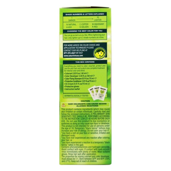 Comprar Cor permanente do cabelo 10A Luz Cinza Loira - 5.6 fl. oz. Naturtint - Imagem 4
