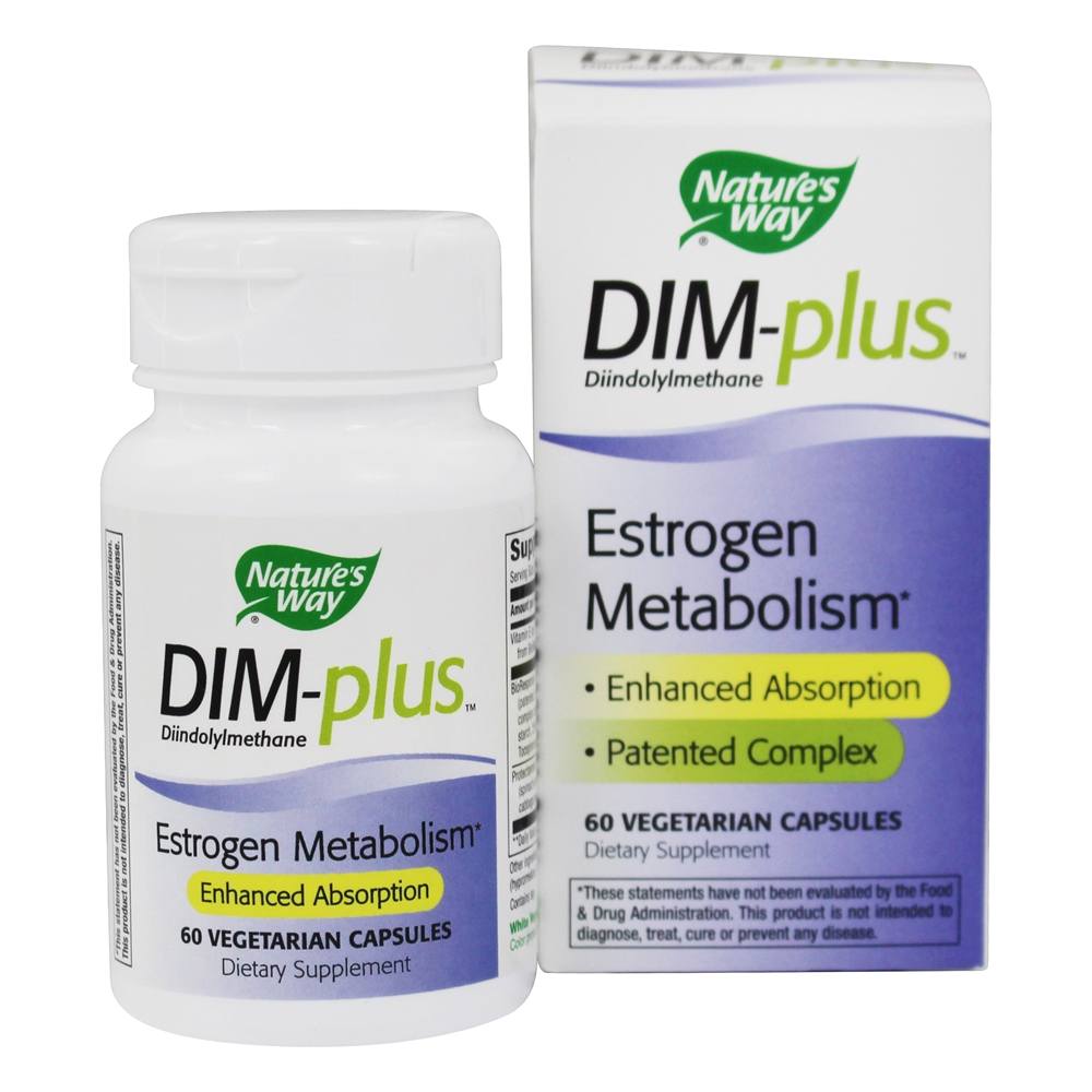 Comprar DIM-Plus Fórmula para Metabolismo Estrogênico - Cápsulas 60 Nature's Way