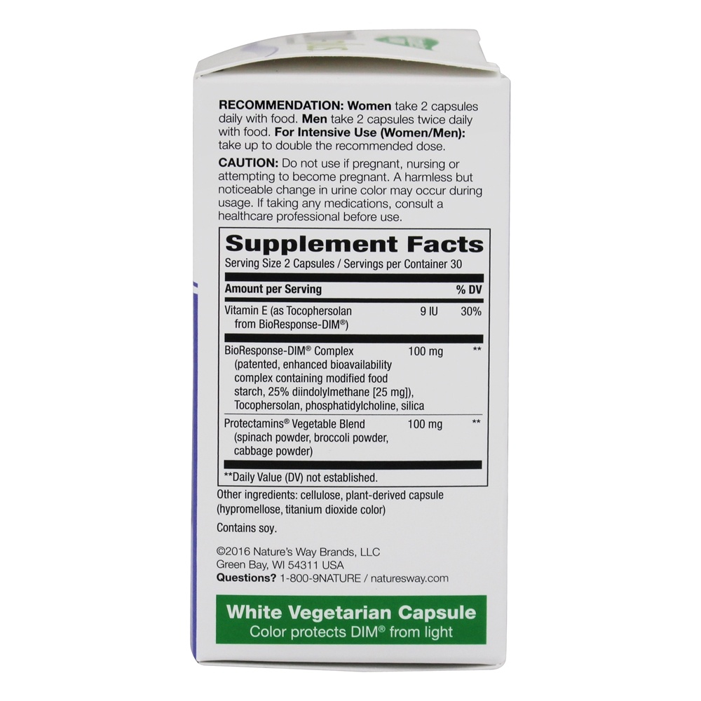 Comprar DIM-Plus Fórmula para Metabolismo Estrogênico - Cápsulas 60 Nature's Way - Imagem 2