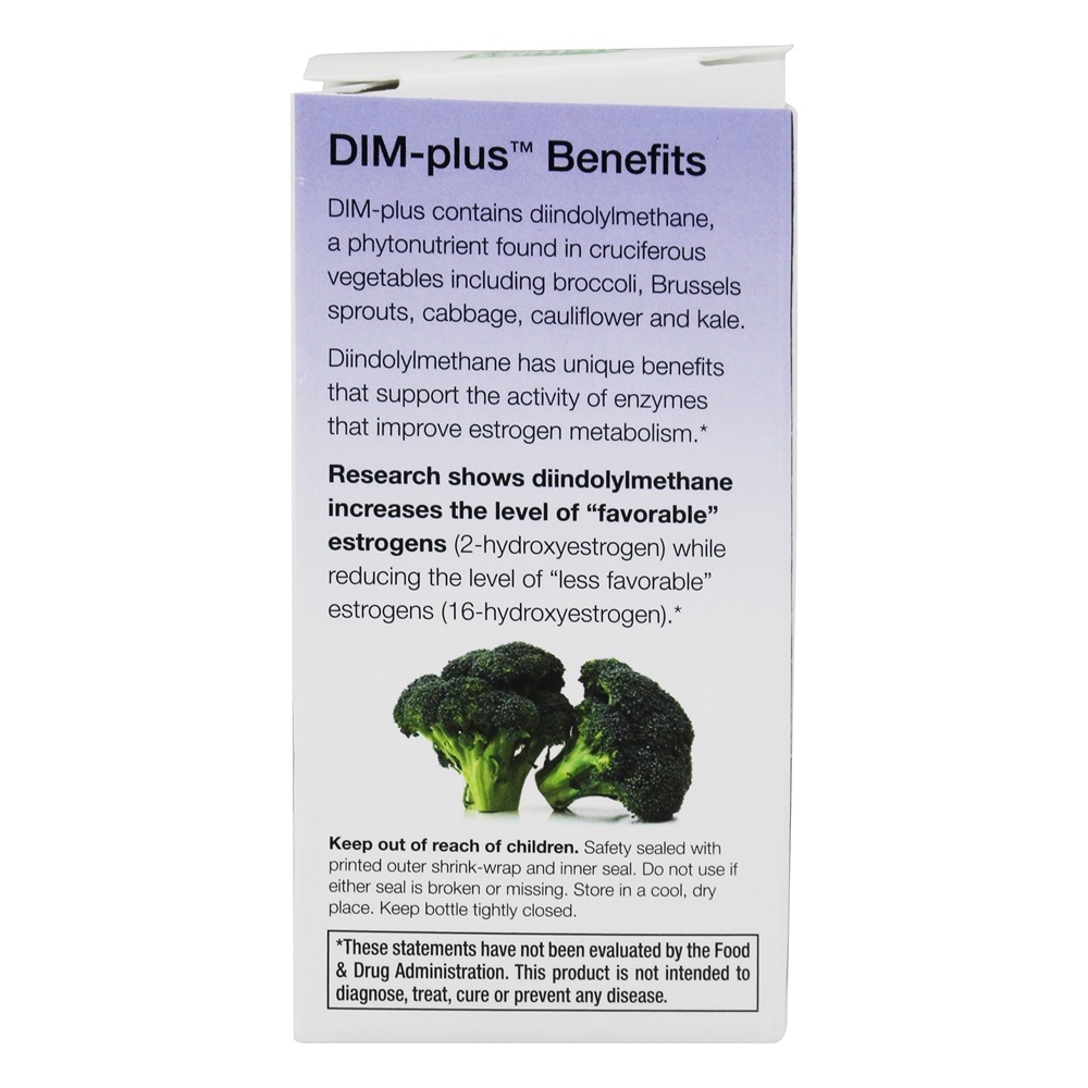 Comprar DIM-Plus Fórmula para Metabolismo Estrogênico - Cápsulas 60 Nature's Way - Imagem 3