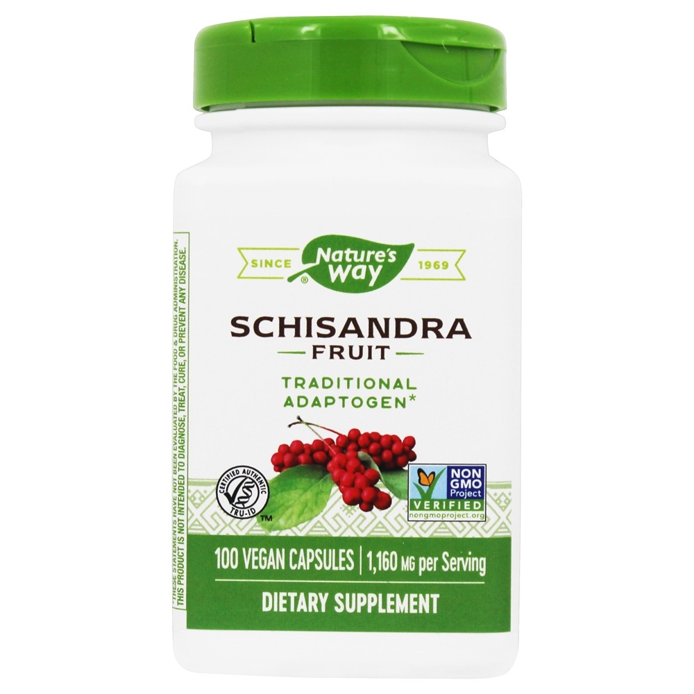 Comprar Fruta Schizandra 1160 mg. - Cápsulas Vegan 100 Nature's Way