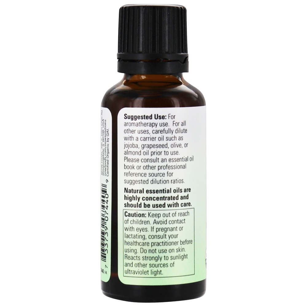Comprar 100 % Pure e Óleo Óleo Orgânico Laranja - 1 fl. oz. NOW Foods - Imagem 3