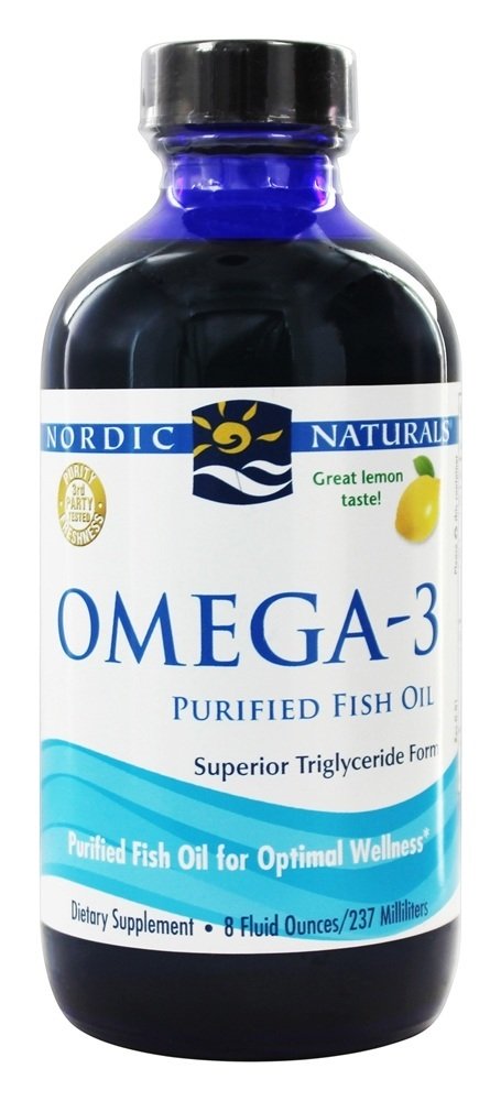 Comprar Omega-3 Óleo de Peixe Líquido Purificado Sabor Limão - 8 fl. oz. Nordic Naturals