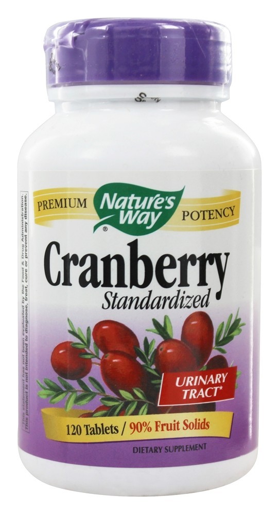 Comprar Cranberry Padronizado - 120 Tablets Nature's Way